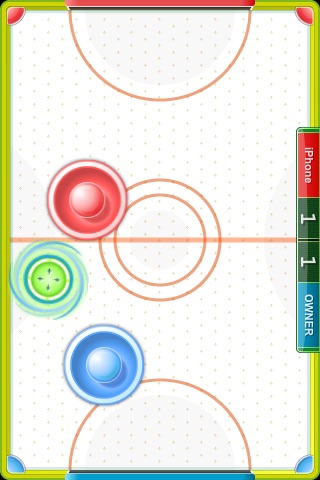Spinning Air Hockey Lite screenshot 2