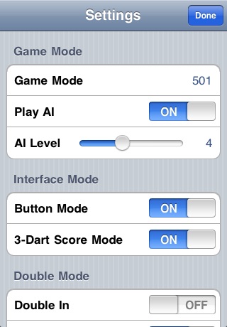 iNtuitive Darts Scorer screenshot 3