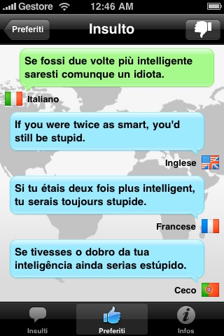 Foreign Insults screenshot 2