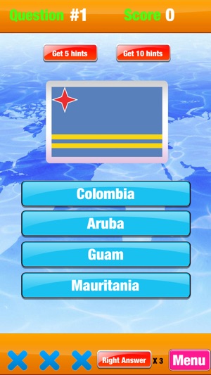 World Flags Trivia Quiz - Learning flags of Countries.(圖3)-速報App