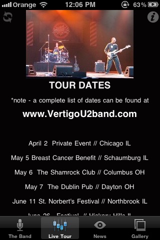 Vertigo USA: The U2 Tribute Band screenshot 2