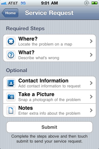 Infor Mobile Work Request screenshot 2