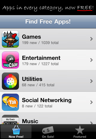 Find Free Apps Screenshot 2