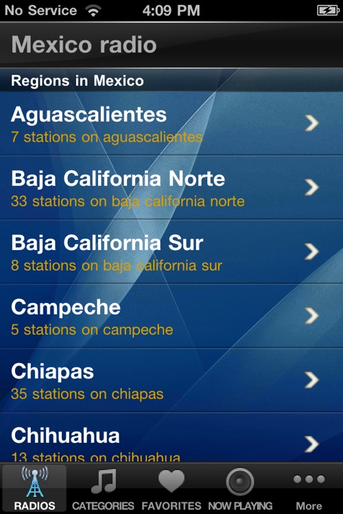 Mexico Radio Stations Player