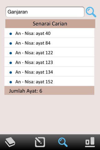 An-Nisa' iPhone (Susunan Tafsir Oleh Abu Haniff) screenshot 4