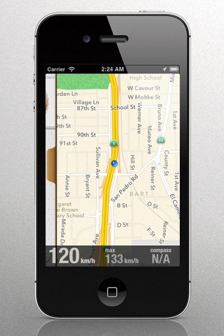 iSpeedo - GPS Speedometer, Tracker and Map! screenshot 3