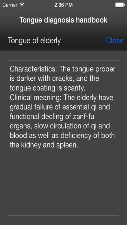 Tongue diagnosis handbook