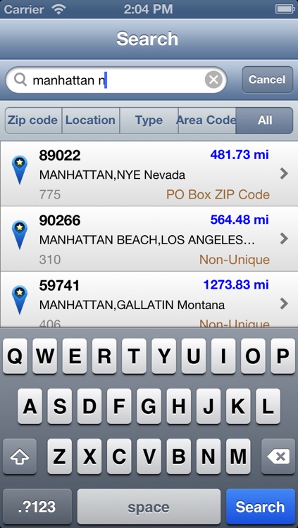 US Zip Codes Premium screenshot-4