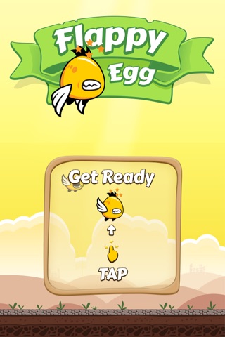 Flappy Egg Free - A Cute Flying Egg Bird for Addicting Survival Games screenshot 2