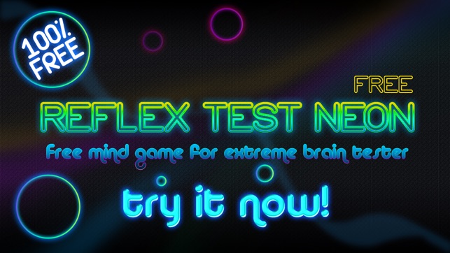 Reflex Test Neon – Free mind game for extreme brain tester(圖1)-速報App