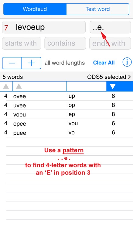 F Words Finder Wordfeud Français/French - find the best words for Wordfeud, crossword and cryptogram