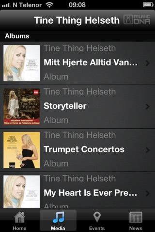 Tine Thing Helseth screenshot 2