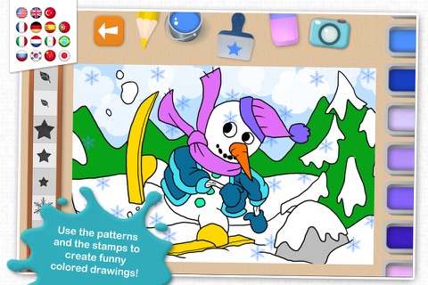 Chocolapps Art Studio - Winter screenshot 4