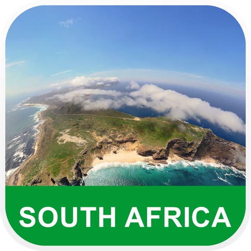 South Africa Offline Map - PLACE STARS