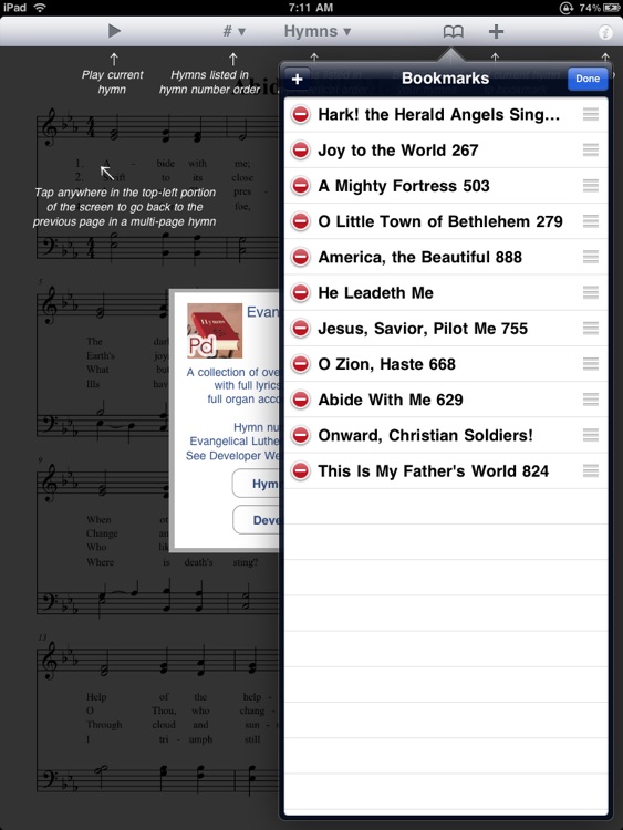 Evangelical Lutheran Hymnal screenshot-3