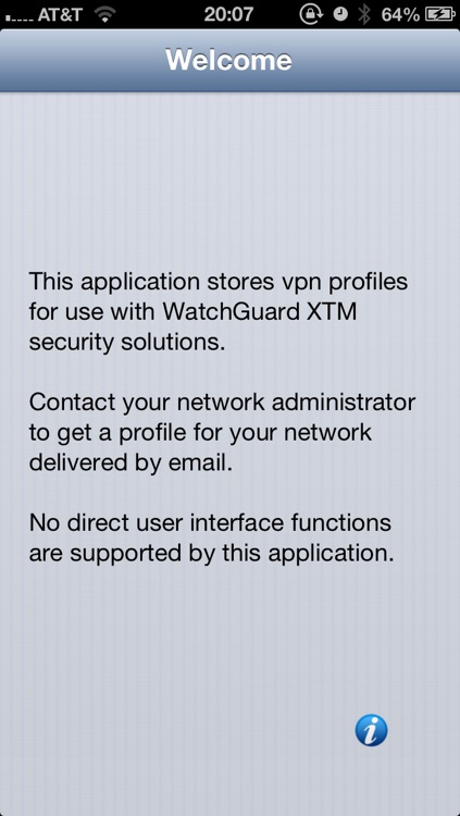 WatchGuard Mobile VPN