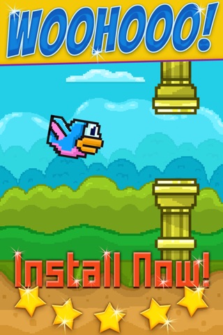 Flying Birdie - Cool Revolt Adventure Of The Tiny Bird Royal Edition 2 screenshot 2