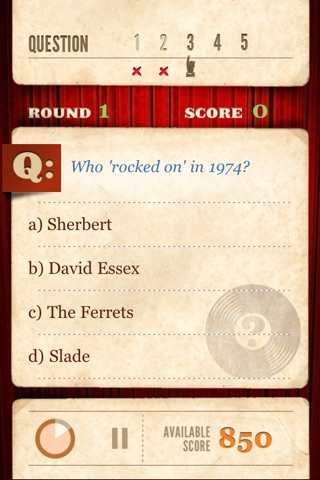 RocKwiz - The Bumper Music Quiz Game screenshot 4