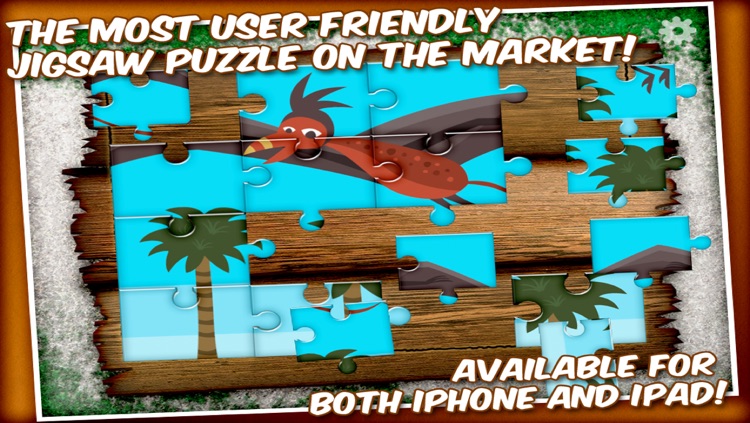 Dinosaur Jigsaw Puzzle - a game for kids with cool dinosaurs screenshot-4