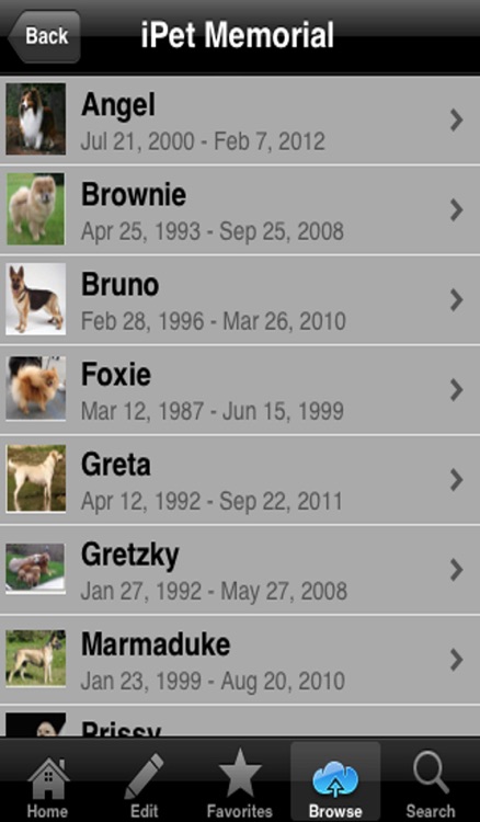 iPet Memorial Lite - The Memory of Your Dog, Cat or Other Pet Saved and Shared screenshot-4