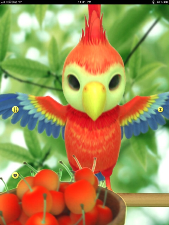 Talking Polly the Parrot HD Free screenshot-3