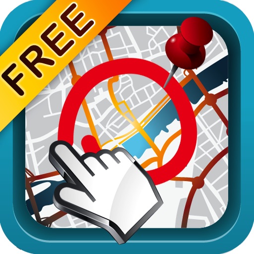 iMapArt Free Draw Map iPhone App