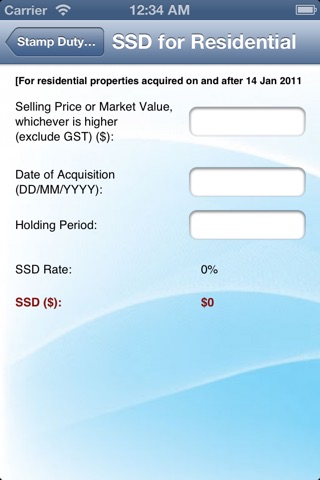 Stamp Duty SG PRO screenshot 4