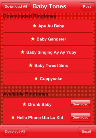 Best Baby Tones - Best Funny Children Ringtones screenshot 2