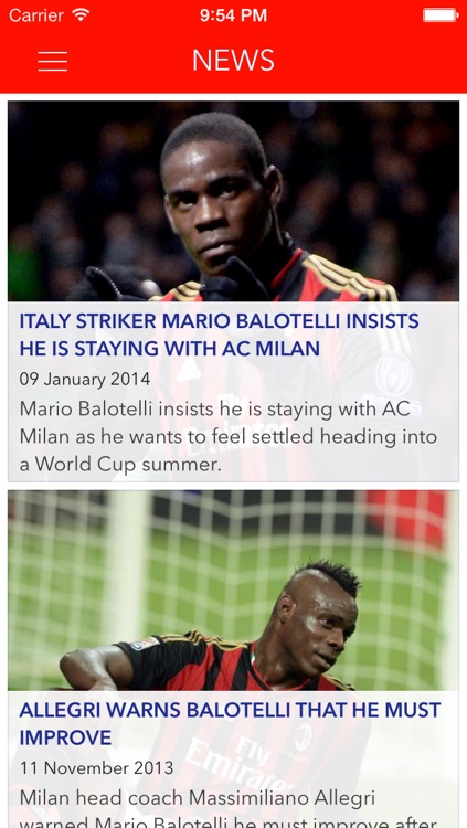 SoccerStar - "Mario Balotelli Edition"