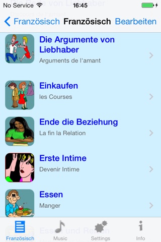 Französisch - Talking German to French Phrasebook screenshot 3