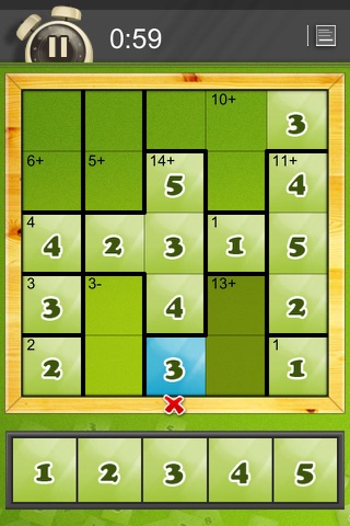 yukendo - Sudoku / KenKen variant screenshot 3