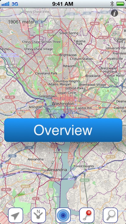 Washington D.C. Offline Map
