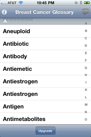 Breast Cancer Glossary screenshot 4