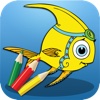 Aquatic Life Coloring Book