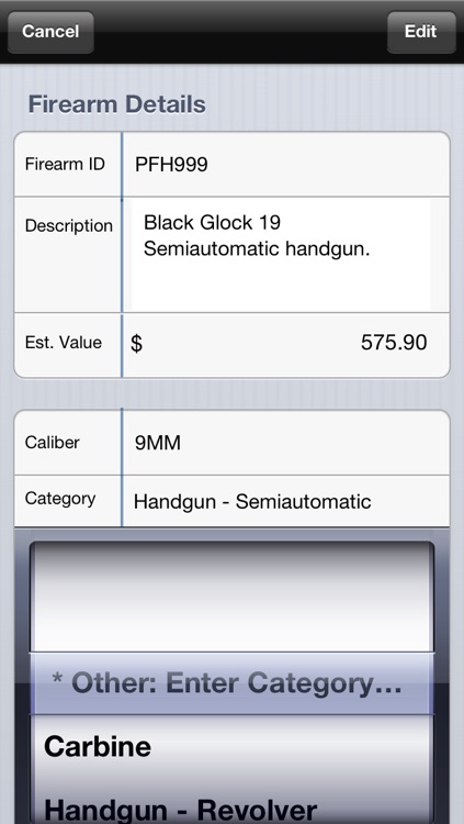 GunRack - Firearm Inventory