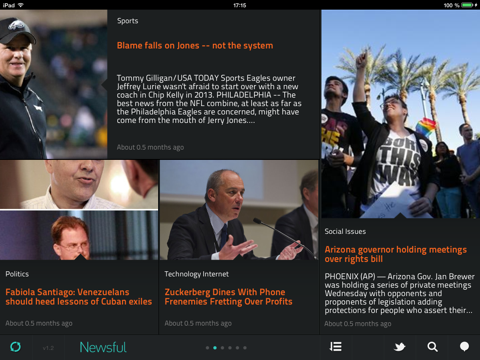 Newsful: Personalized, Free News for iPad screenshot 3