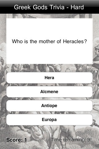 Greek God Trivia screenshot 4