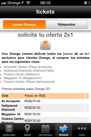Orange Cinema screenshot 3