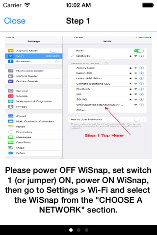 WiSnap Setup Plus screenshot 2