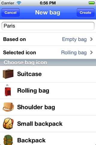 Pack My Bag my trip companion screenshot 3