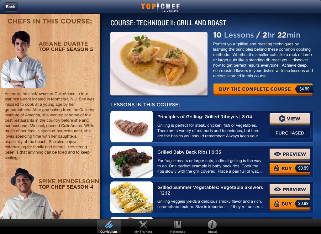 Top Chef University screenshot 4