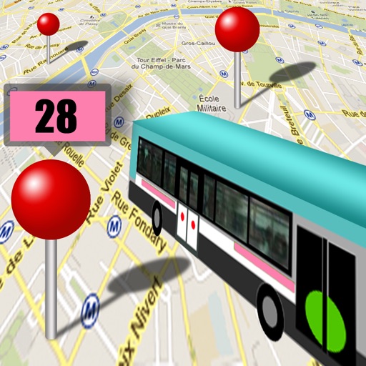 Bus à Paris ! (TOUTES les STATIONS autour de vous) icon