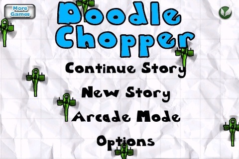 Doodle Chopper Lite screenshot-3