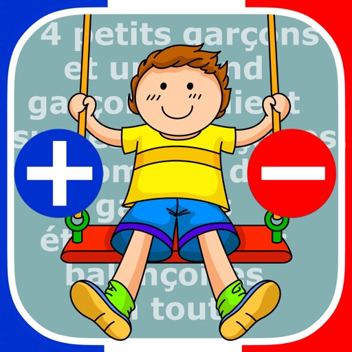 Math Problems in French - Addition and Subtraction