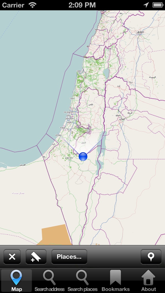 オフラインマッフ イスラエル: City Navigator Mapsのおすすめ画像1