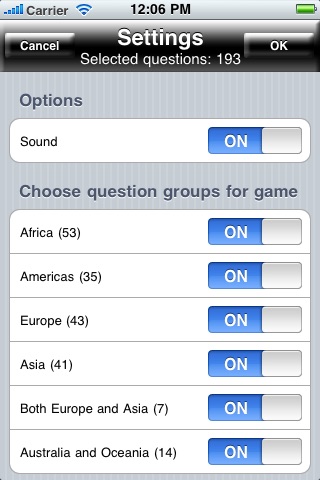 National Flag Quiz screenshot 2