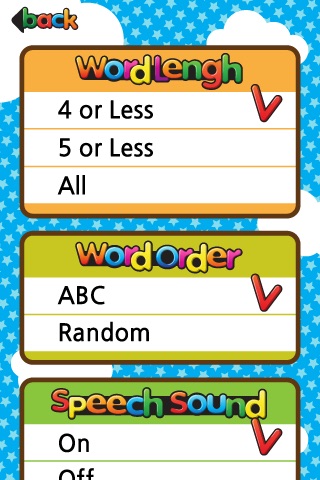 Baby Word Lite screenshot 4