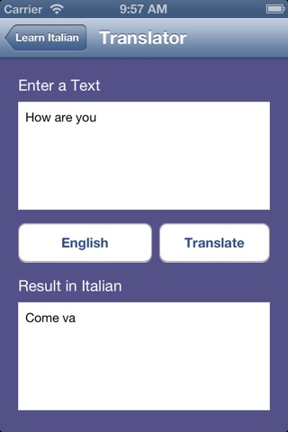 Learn Italian screenshot 2