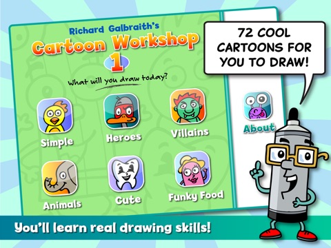 Richard Galbraith's Cartoon Workshop 1 screenshot 2