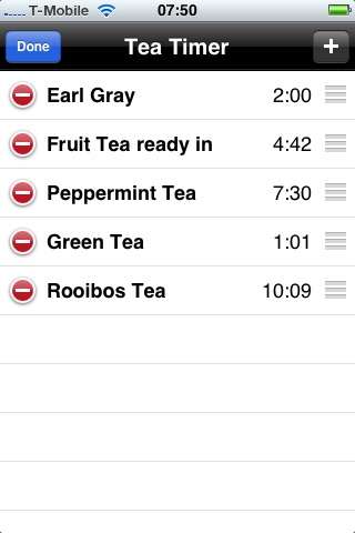 Tea Timer Lite screenshot 3